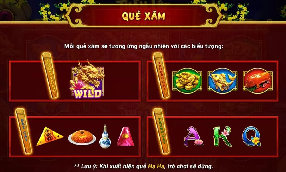 Các quẻ xăm nên biết khi quay hũ