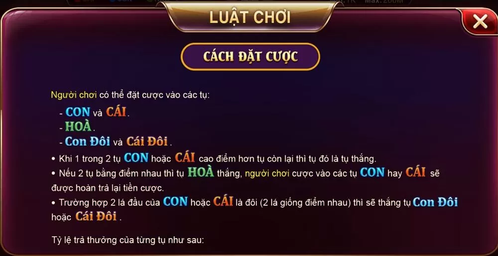 Điểm qua các quy tắc của Baccarat kim tài K8cc